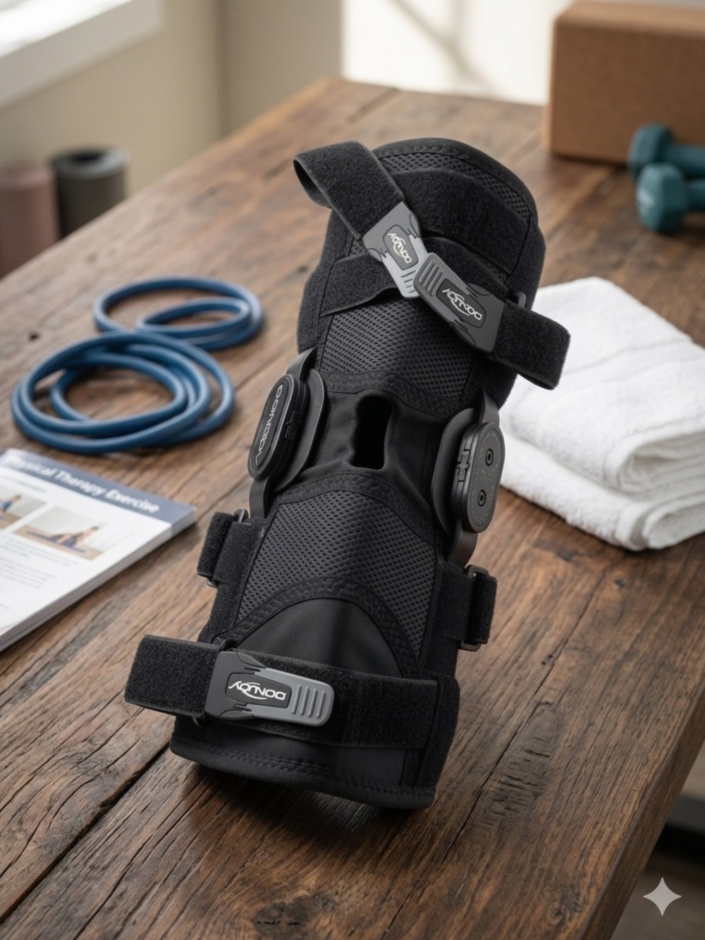 DonJoy Hinged Knee Brace in Black